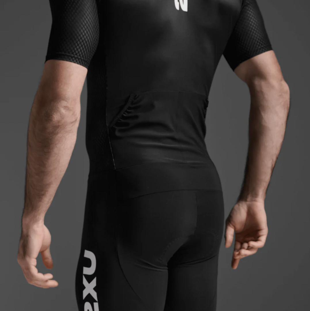 2XU Men's Aero Hex Sleeved Trisuit