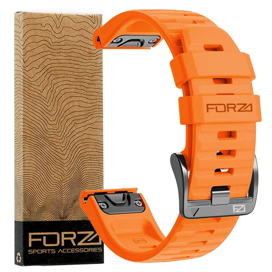 Forza Elite 26mm Quick Release Strap for Garmin Fenix 7X/6X/5X/3 & More