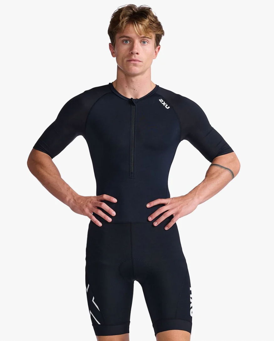2XU Mens Core Sleeved Trisuit