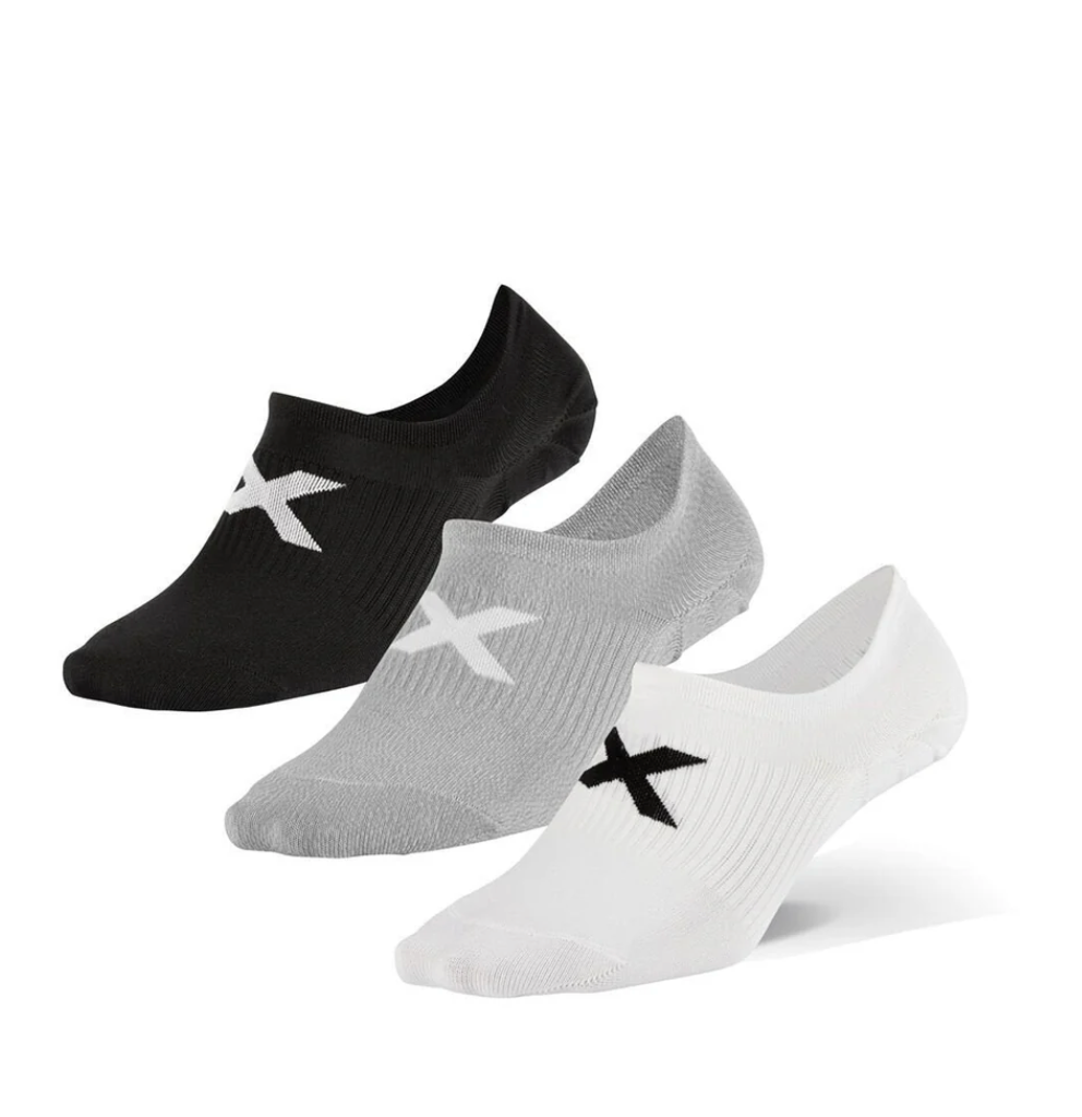 2XU Invisible Socks 3 Pack